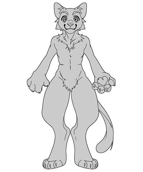 Fullbody Digitigrade - fursuitgo