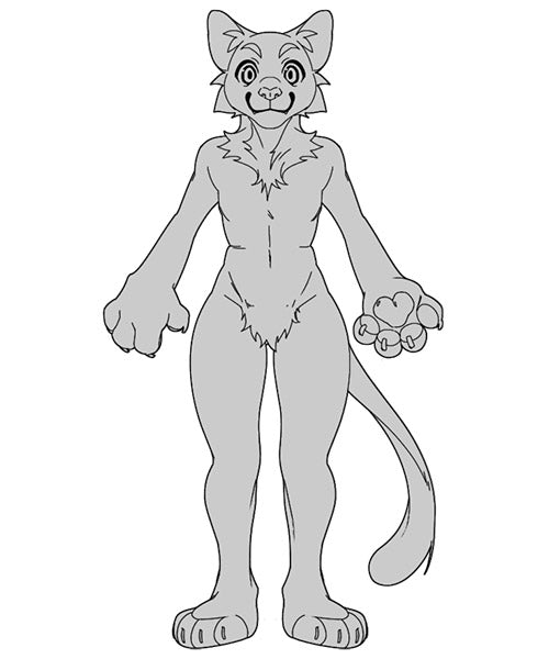 Fullbody Plantigrade - fursuitgo